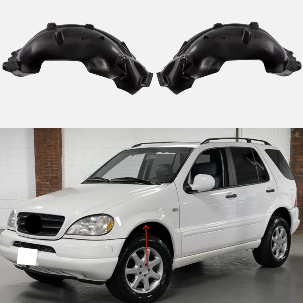 For Mercedes Benz ML class W163 front wheel liner mudguard OE: 1638840722 1638840822 1999-2005
For Mercedes Benz ML class W163 front wheel liner mudguard OE: 1638840722 1638840822 1999-2005