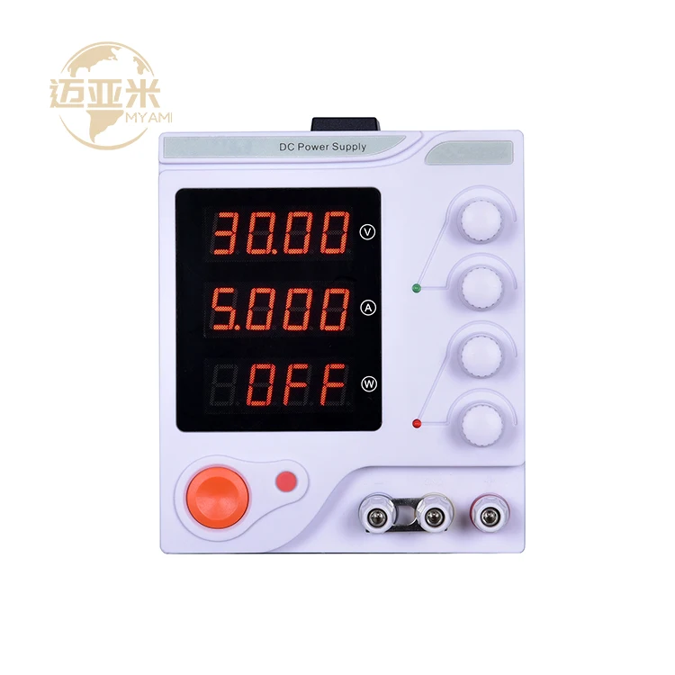 MYAMI MY-K3010F 30 В 10 А белый 4-значный цифровой регулируемый источник питания постоянного тока регулятор напряжения ремонт ноутбука
MYAMI MY-K3010F 30 В 10 А белый 4-значный цифровой регулируемый источник питания постоянного тока регулятор напряжения ремонт ноутбука