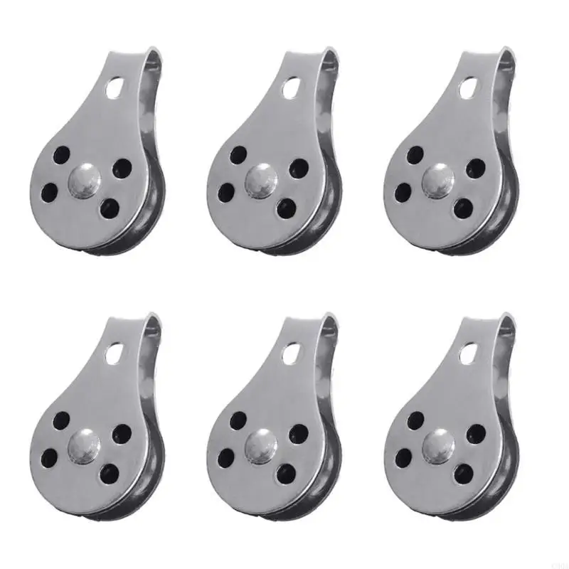 C90A Stainless Steel Heavy Duty Steel Single Wheel Lifting Rope Pulley Block Exercise Equipment Handling Tools
C90A Stainless Steel Heavy Duty Steel Single Wheel Lifting Rope Pulley Block Exercise Equipment Handling Tools