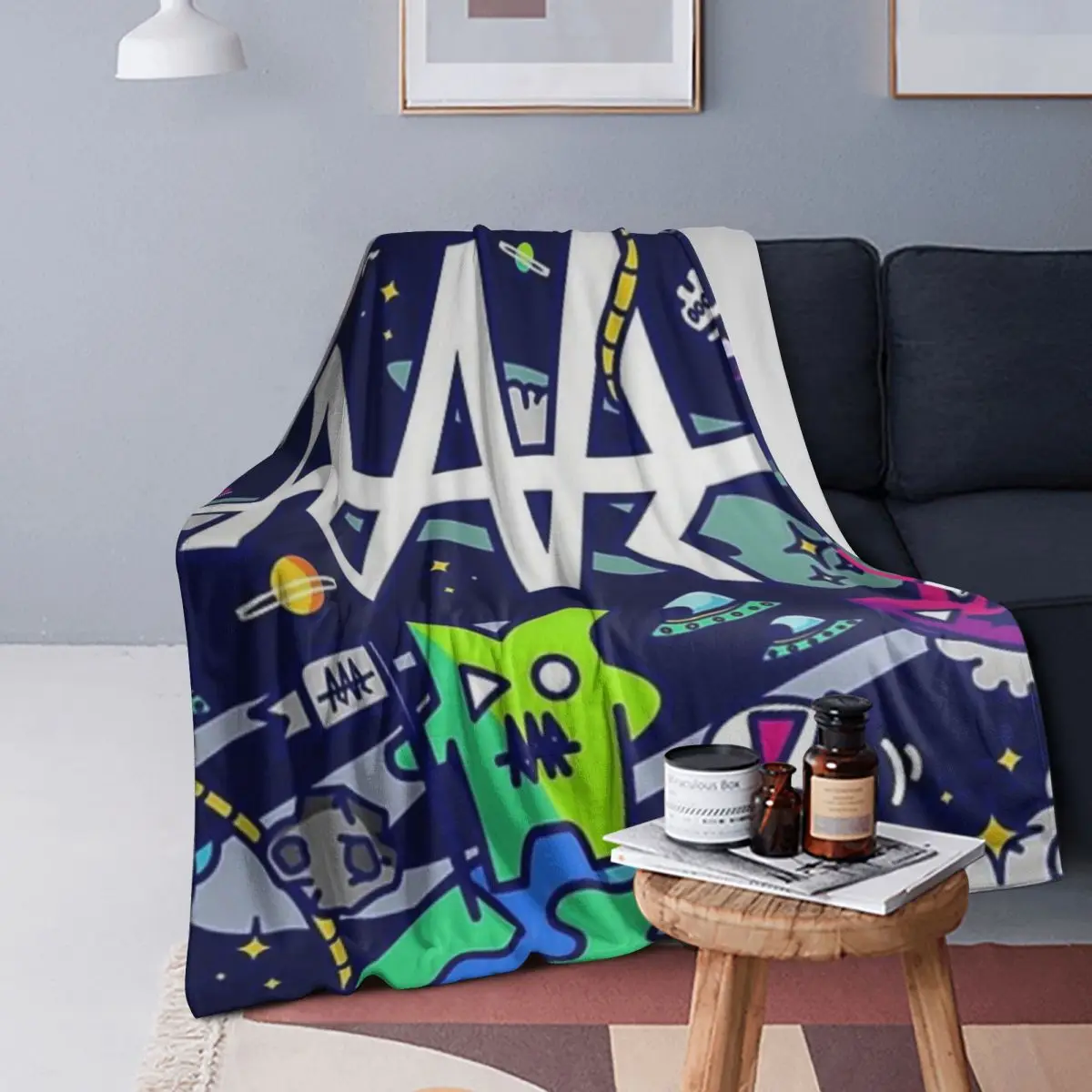 Team RAR Space Monsters Blanket Soft Warm Flannel Throw Blanket Bedspread for Bed Living room Picnic Travel Home Sofa
Team RAR Space Monsters Blanket Soft Warm Flannel Throw Blanket Bedspread for Bed Living room Picnic Travel Home Sofa