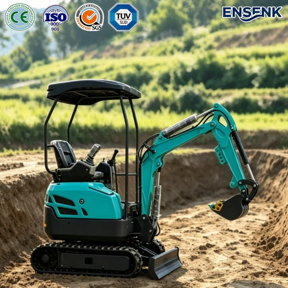 New 1.0/0.8Ton Mini Excavator ExcavatorsConstruction Tools For Home GardenGraafmachine Kubota EngineThumb Clamp
New 1.0/0.8Ton Mini Excavator ExcavatorsConstruction Tools For Home GardenGraafmachine Kubota EngineThumb Clamp