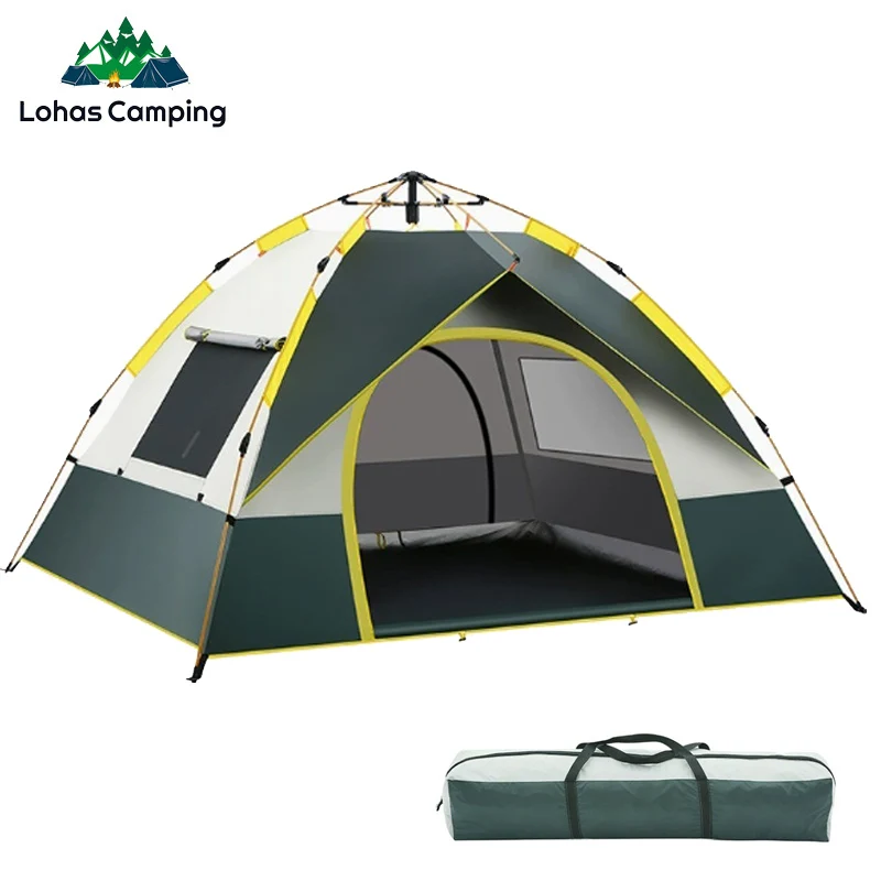 Lohascamping Portable Foldable Automatic Pop-Up Tent for Outdoor Picnics and Camping, Rainproof Park Tent
Lohascamping Portable Foldable Automatic Pop-Up Tent for Outdoor Picnics and Camping, Rainproof Park Tent