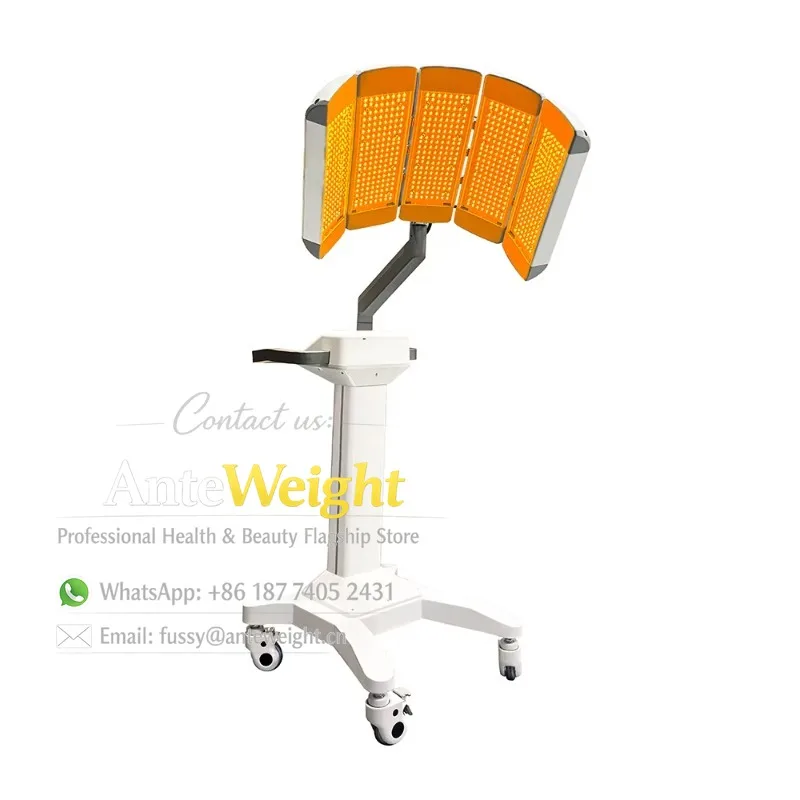 Motorized Red Light Therapy Panel Stand Device Vertical and Horizontal Adjusting Height for Body Application in Red Color
Motorized Red Light Therapy Panel Stand Device Vertical and Horizontal Adjusting Height for Body Application in Red Color