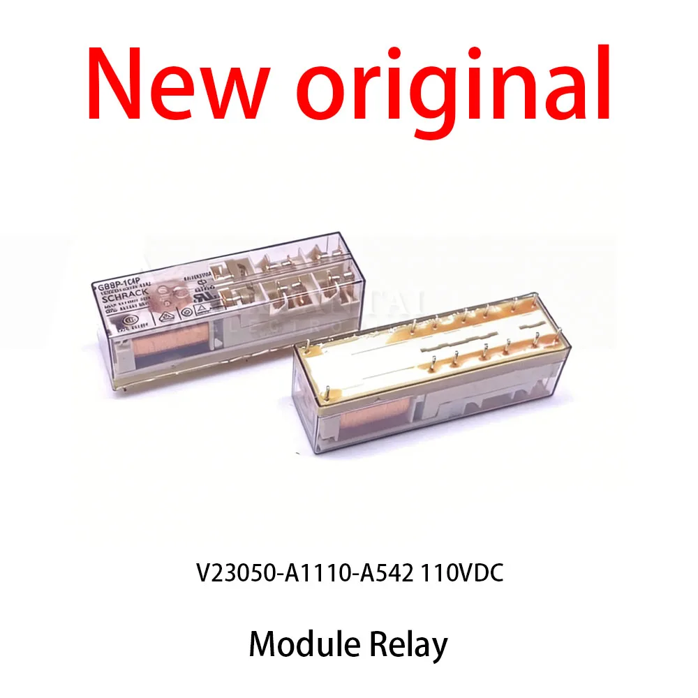 1Pcs/Lot New original V23050-A1110-A542 110VDC Module Relay
1Pcs/Lot New original V23050-A1110-A542 110VDC Module Relay