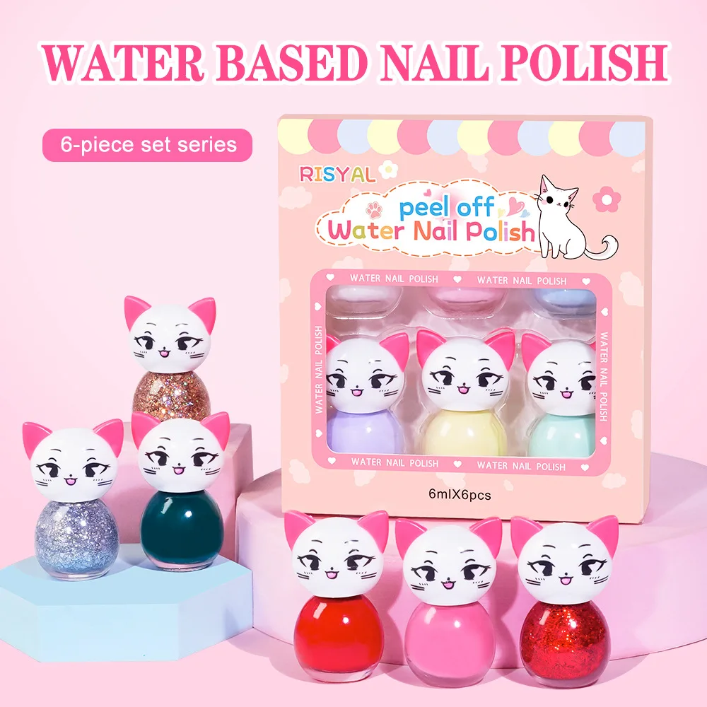 6ml Colorful Water-Based Peel Off Nail Polish Kits No Need DIY Design Lamp Glitter Nails Art All For Manicure Nail Varnish
6ml Colorful Water-Based Peel Off Nail Polish Kits No Need DIY Design Lamp Glitter Nails Art All For Manicure Nail Varnish