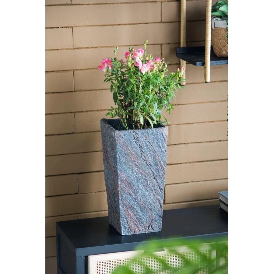 Indoor Outdoor Garden Cement Planter 7.5x7.5x15, Gray, Weather-Resistant Functional Decor
Indoor Outdoor Garden Cement Planter 7.5x7.5x15, Gray, Weather-Resistant Functional Decor