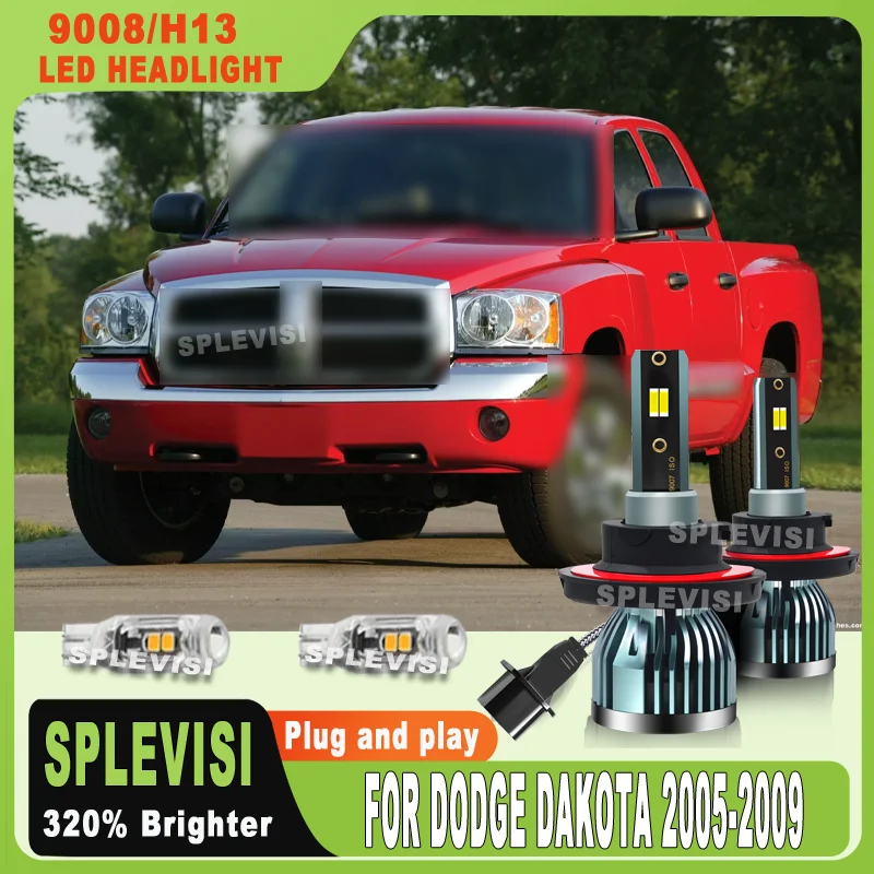 withstand harsh conditions 6000K 320% Brighter for Safe Night Driving LED Headlight For Dodge Dakota 2005 2006 2007 2008 2009
withstand harsh conditions 6000K 320% Brighter for Safe Night Driving LED Headlight For Dodge Dakota 2005 2006 2007 2008 2009
