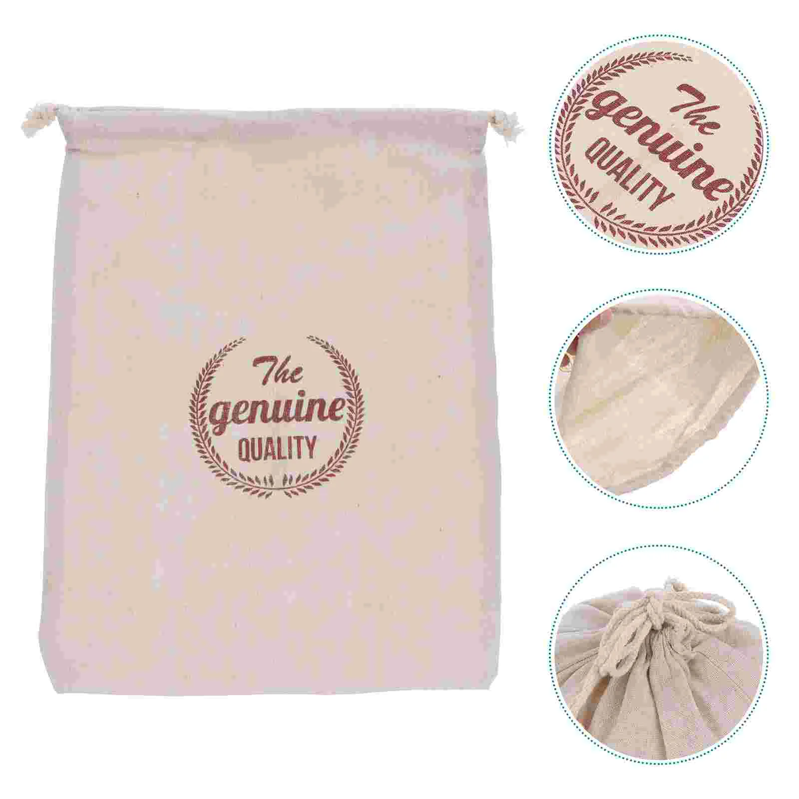 Drawstring Bread Bag Reusable Linen Pouch Baguette Natural Grocery Loaf Bakery Bags
Drawstring Bread Bag Reusable Linen Pouch Baguette Natural Grocery Loaf Bakery Bags