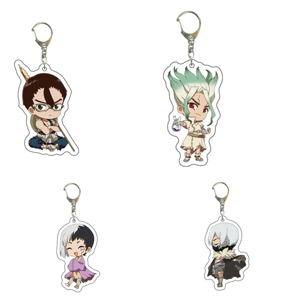 6CM Charm Anime Dr.Stone Acrylic Keychain Model Cosplay Characters Ornament Accessories Goods Collection Gifts
6CM Charm Anime Dr.Stone Acrylic Keychain Model Cosplay Characters Ornament Accessories Goods Collection Gifts