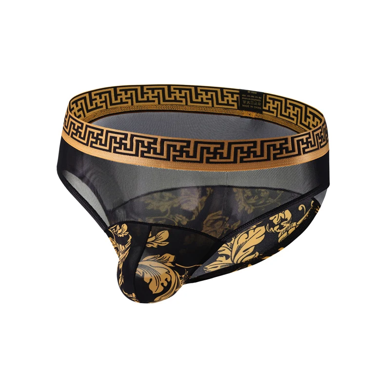 Men Briefs Underwear Plus Size Nylon Boxer Sexy Thin Trend Youth Leaf Printed Men's Mesh Brief Underpants Homewear
Men Briefs Underwear Plus Size Nylon Boxer Sexy Thin Trend Youth Leaf Printed Men's Mesh Brief Underpants Homewear