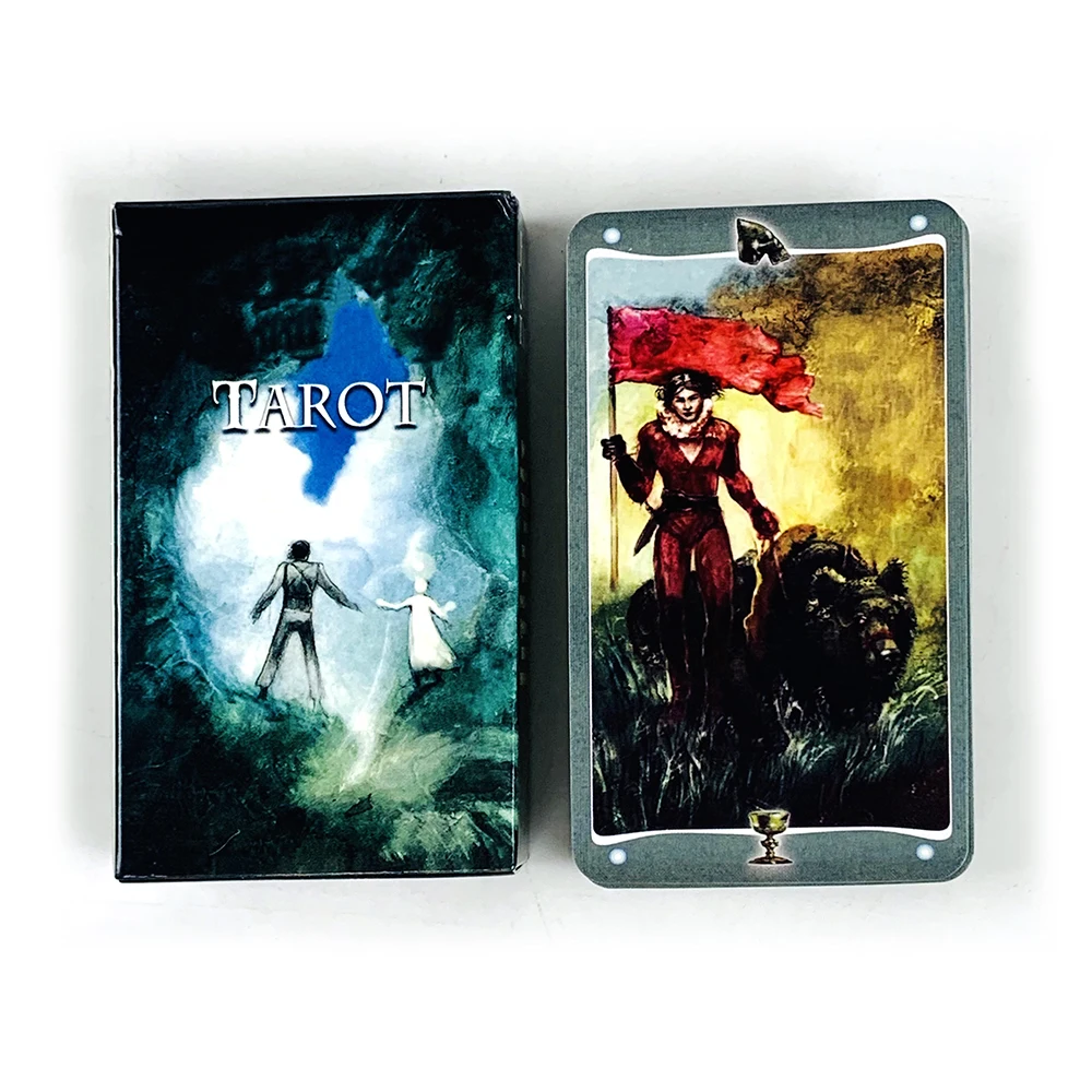 Tarot Cards A 78 Deck Oracle English Fate Divination Edition Borad Playing Games,Family Gathering Board Game Cards Party Cards
Tarot Cards A 78 Deck Oracle English Fate Divination Edition Borad Playing Games,Family Gathering Board Game Cards Party Cards