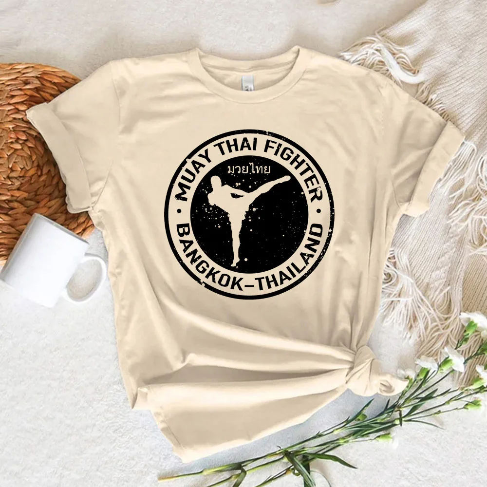 Muay Thai, топ, женская уличная одежда, забавная летняя футболка, Женская фотоодежда из аниме
Muay Thai, топ, женская уличная одежда, забавная летняя футболка, Женская фотоодежда из аниме
