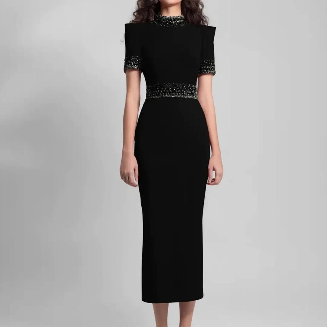 New Black Evening Party Gown Prom Dresses for Woman Cowl Neck Sleeveless Floor-Length Formal Occasion Vestidos Para Mujer 2024
New Black Evening Party Gown Prom Dresses for Woman Cowl Neck Sleeveless Floor-Length Formal Occasion Vestidos Para Mujer 2024