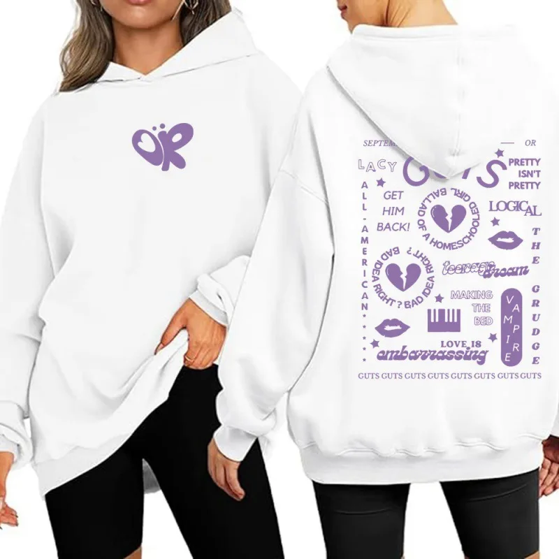 Vintage Sour Guts Vampire Hoodie Hoodie Women's Letter-Printed Cotton Long-Sleeved Hoodie Autumn And Winter Fashion Pullover
Vintage Sour Guts Vampire Hoodie Hoodie Women's Letter-Printed Cotton Long-Sleeved Hoodie Autumn And Winter Fashion Pullover
