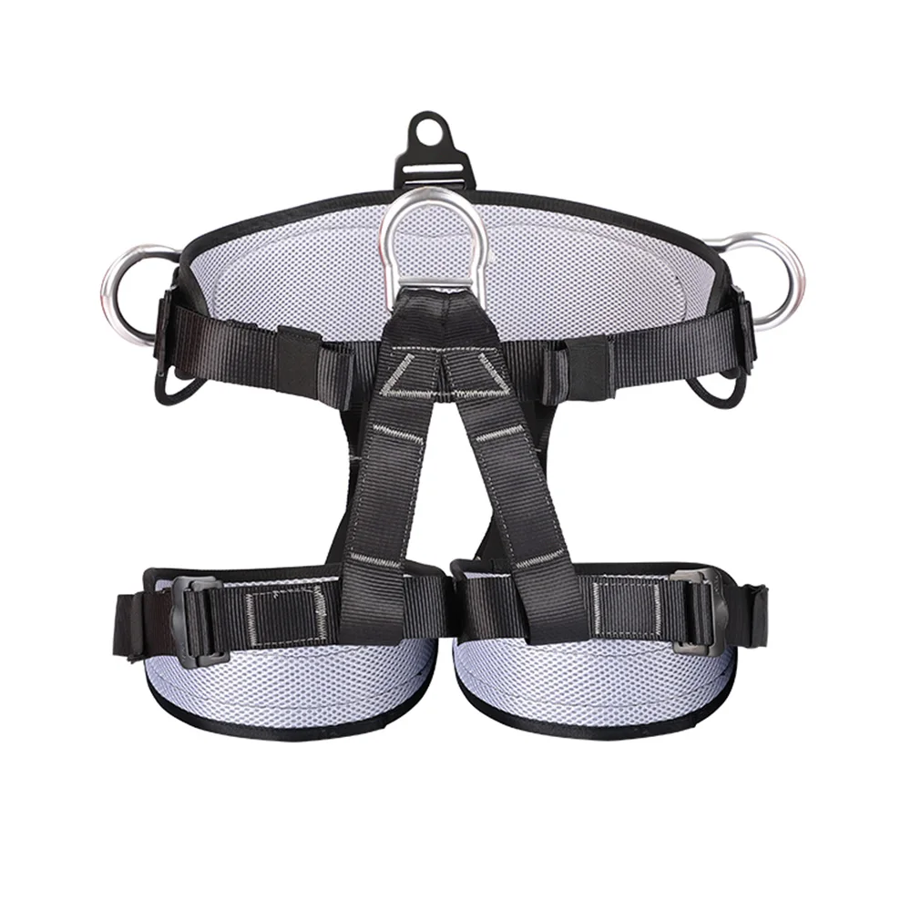 Adjustable Mountaineering Half Body Safety Harness Climbing Belt for Rock Climbing Rescue Tree Work Outdoor Adventure Equipment
Adjustable Mountaineering Half Body Safety Harness Climbing Belt for Rock Climbing Rescue Tree Work Outdoor Adventure Equipment