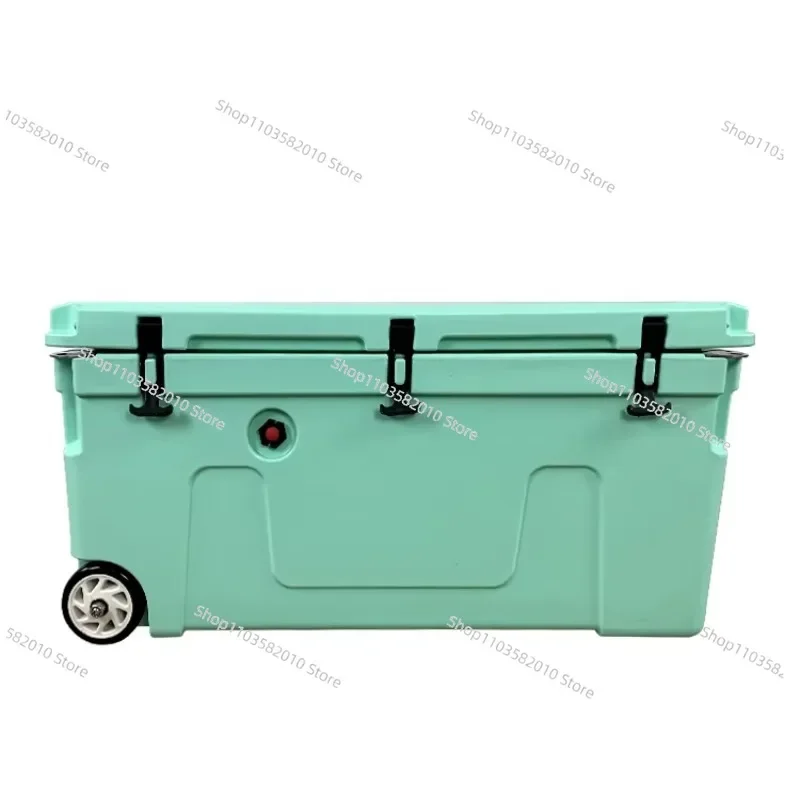 Suitable for 90L commercial grade insulated cooler, heavy-duty high-performance with wheels
Suitable for 90L commercial grade insulated cooler, heavy-duty high-performance with wheels