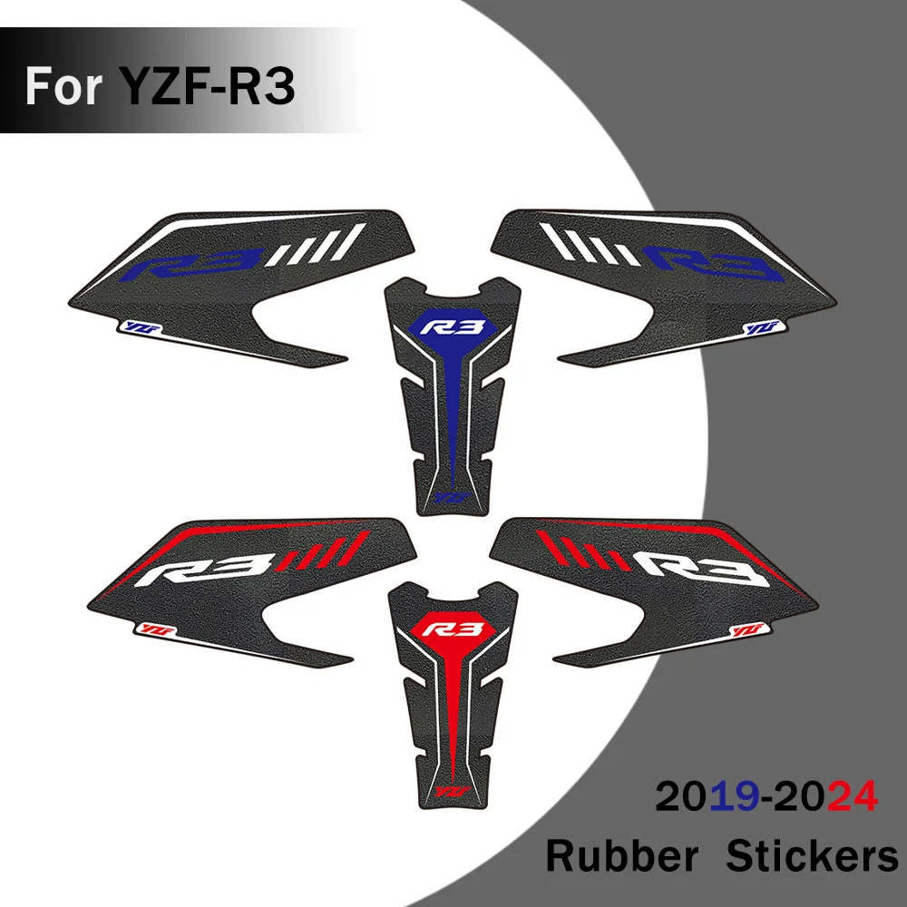 Motorcycle Stickers For Yamaha YZF-R3 YZFR3 2019 - 2024 Tank Pad Side Fuel Oil Kit Knee Protector
Motorcycle Stickers For Yamaha YZF-R3 YZFR3 2019 - 2024 Tank Pad Side Fuel Oil Kit Knee Protector