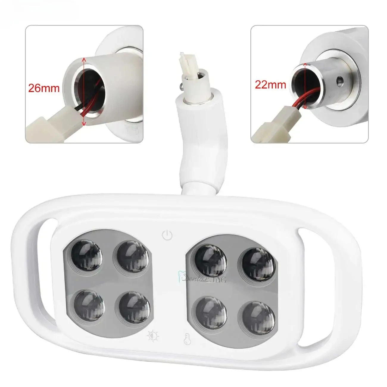 Premium 8 LED Lab LED Lamp Orals Light for Dentistrys Operation Light Chair Inductive Spotlight Orals Care Tool Teeth Whitening
Premium 8 LED Lab LED Lamp Orals Light for Dentistrys Operation Light Chair Inductive Spotlight Orals Care Tool Teeth Whitening