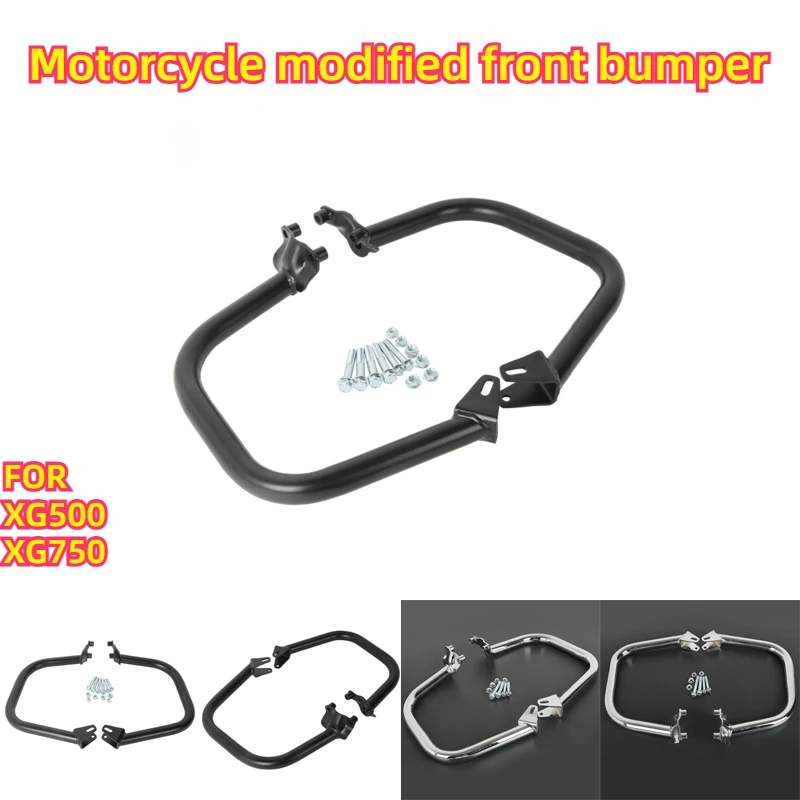 For XG500 XG750 Motorcycle Front Crash Bar Engine Guard Bumper Protector 2015-2020 accessori moto
For XG500 XG750 Motorcycle Front Crash Bar Engine Guard Bumper Protector 2015-2020 accessori moto
