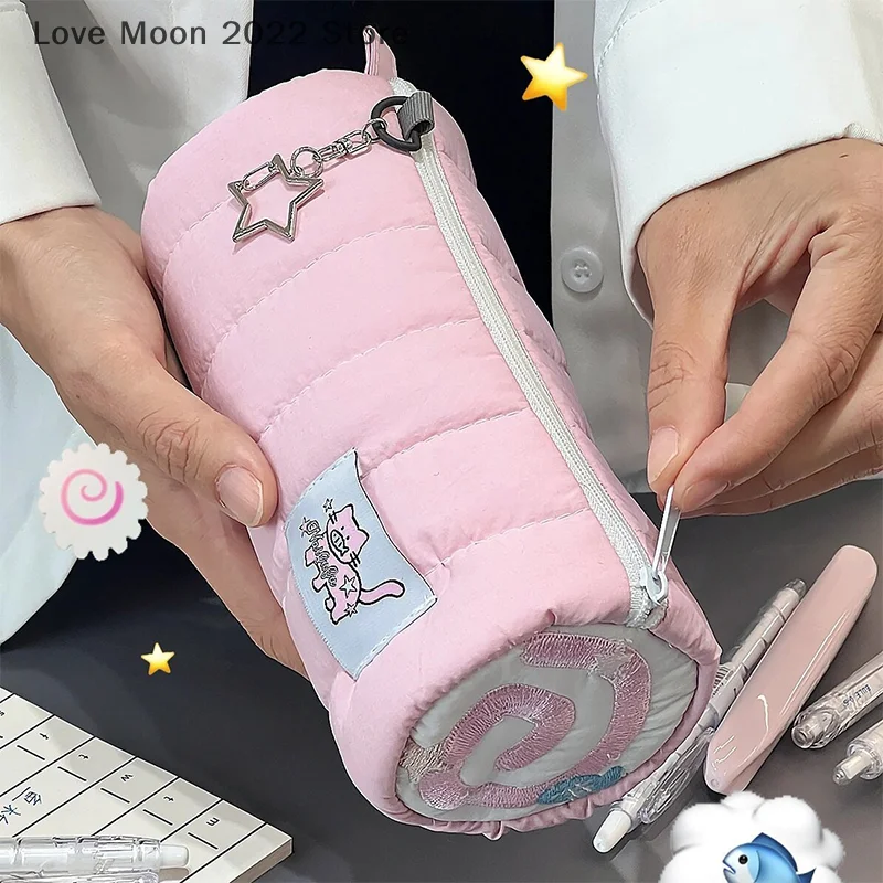 Cartoon Large Capacity Pencil Case Kawaii Soft Pen Storage Bag Cosmetic Pouch Student Stationery School Supplies
Cartoon Large Capacity Pencil Case Kawaii Soft Pen Storage Bag Cosmetic Pouch Student Stationery School Supplies