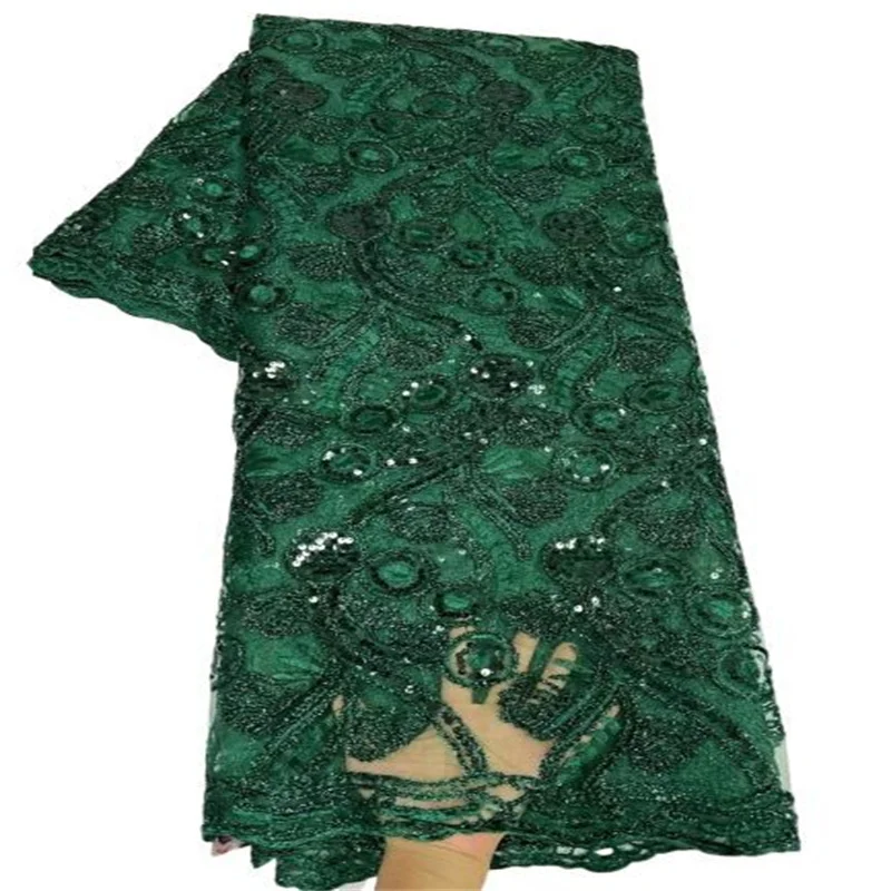 Sequins Lace Fabric 2023 Green 5 Yards High Quality African Nigerian Tulle Lace Fabric For Diy Sew Dress Wedding Party
Sequins Lace Fabric 2023 Green 5 Yards High Quality African Nigerian Tulle Lace Fabric For Diy Sew Dress Wedding Party