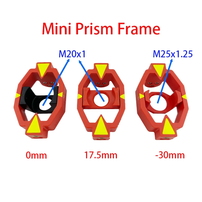 Offset 0/17.5/-30mm Mini Prism Housing frame Includes Circular Bubble Accessories Replacement For Leica Total Station Surveying
Offset 0/17.5/-30mm Mini Prism Housing frame Includes Circular Bubble Accessories Replacement For Leica Total Station Surveying