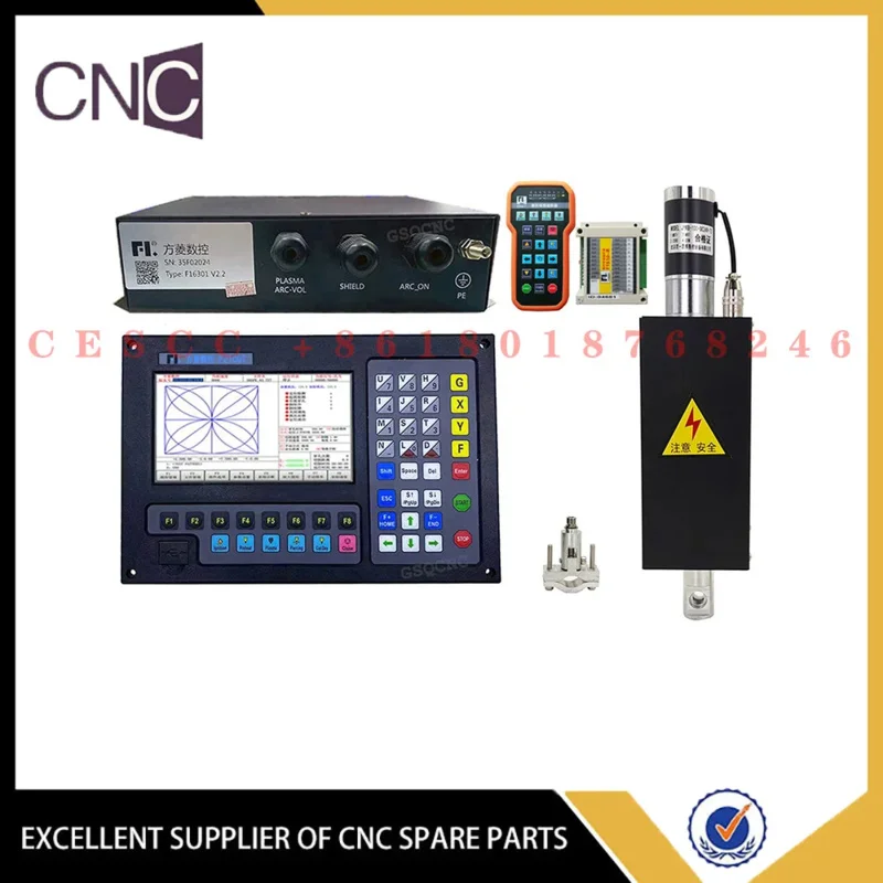 F2100T CNC plasma controller kit 2-axis flame cutting motion system lifting body JYKB-100-DC 24V f1510 remote control
F2100T CNC plasma controller kit 2-axis flame cutting motion system lifting body JYKB-100-DC 24V f1510 remote control