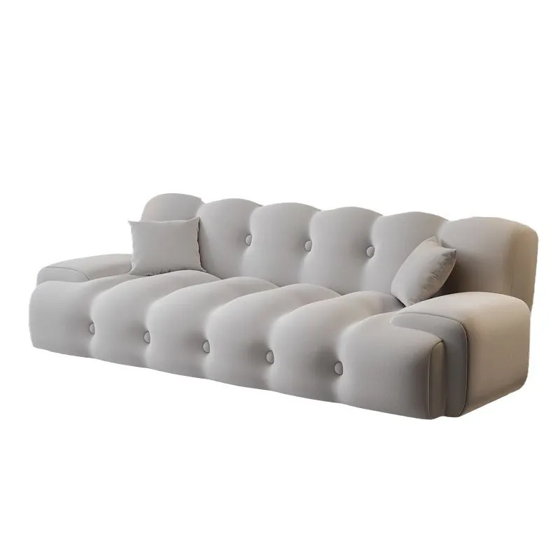 Small apartment French fabric straight row Internet celebrity sofa Italian minimalist modern sofa bed
Small apartment French fabric straight row Internet celebrity sofa Italian minimalist modern sofa bed