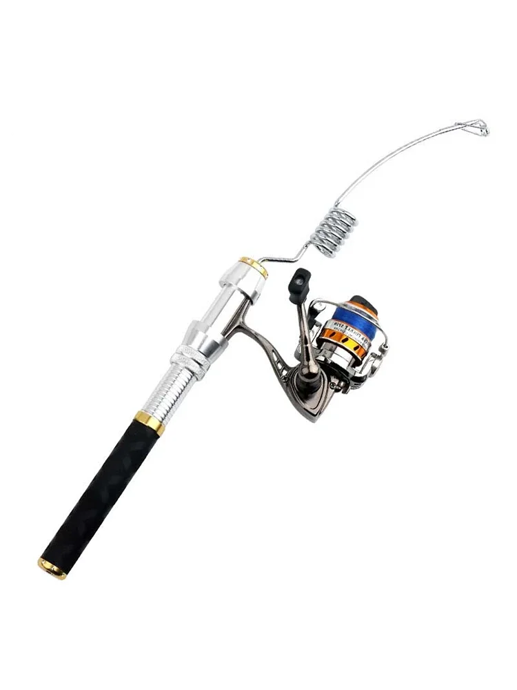 D Mini Portable Metal Ultra Short Fishing Rod Elastic Rod Ice Raft Fishing Rod Luya Boat Fishing
D Mini Portable Metal Ultra Short Fishing Rod Elastic Rod Ice Raft Fishing Rod Luya Boat Fishing