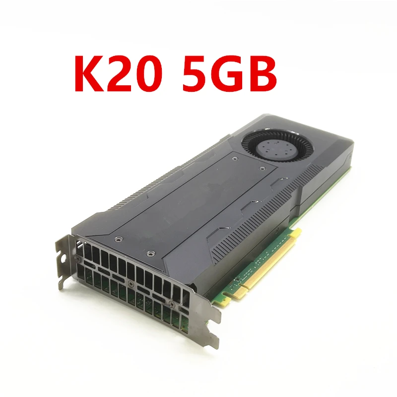 Оригинальная профессиональная графическая карта K20 5 ГБ для ускоренного обучения глубокого машинного интеллекта
Оригинальная профессиональная графическая карта K20 5 ГБ для ускоренного обучения глубокого машинного интеллекта