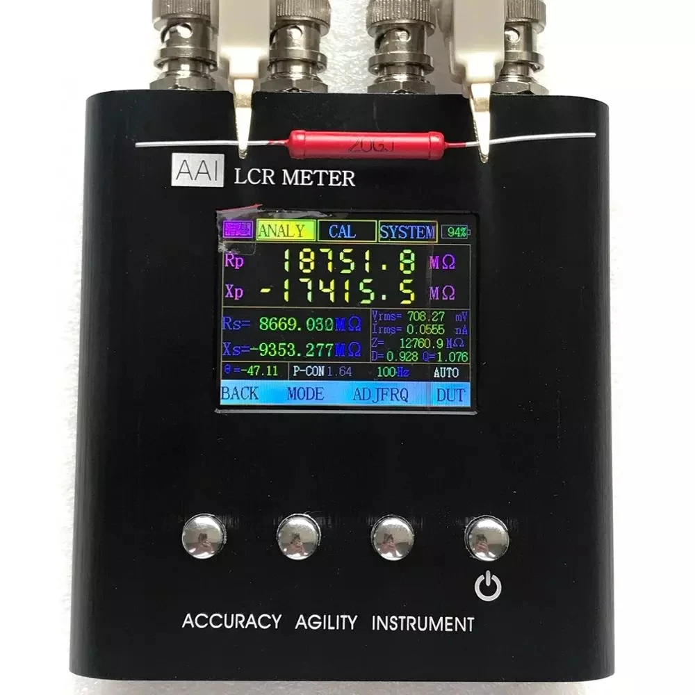 0.05% LCR Meter Digital Electric Bridge Component Tester 50Hz-100/200/300khz PCB Online On-board Tester + 2000mAh Battery
0.05% LCR Meter Digital Electric Bridge Component Tester 50Hz-100/200/300khz PCB Online On-board Tester + 2000mAh Battery