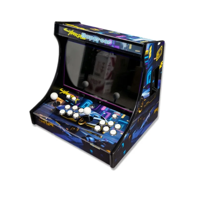 19-дюймовый ЖК-бартоп, игровой автомат для 2 игроков, SAGA PANDORA DX 26800 в 1, с монетоприемником и джойстиком
19-дюймовый ЖК-бартоп, игровой автомат для 2 игроков, SAGA PANDORA DX 26800 в 1, с монетоприемником и джойстиком