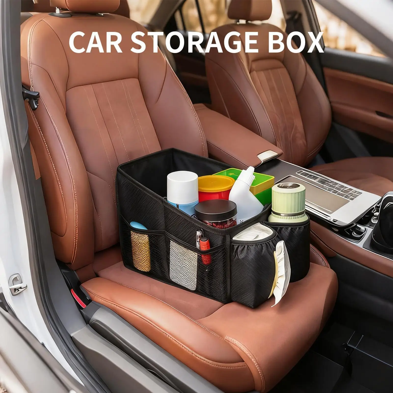 Car Seat Organizer Foldable Console Storage Caddy With Handle Console Seat Organizer For Toys Tissues Snacks Drinks Cards Daily
Car Seat Organizer Foldable Console Storage Caddy With Handle Console Seat Organizer For Toys Tissues Snacks Drinks Cards Daily