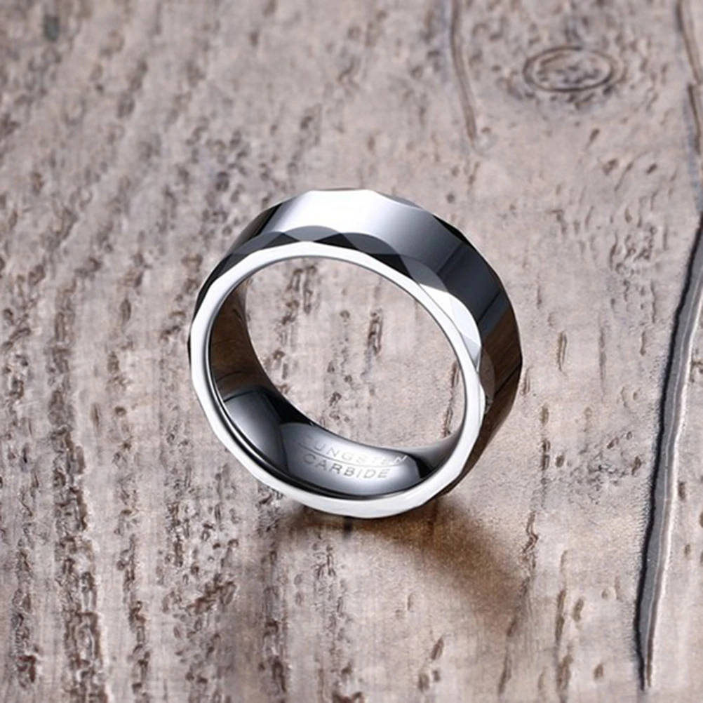 Tungsten Steel Men's Ring Herren Silber Ringe The Simple and Stylish Frauen Modeschmuck Man
Tungsten Steel Men's Ring Herren Silber Ringe The Simple and Stylish Frauen Modeschmuck Man