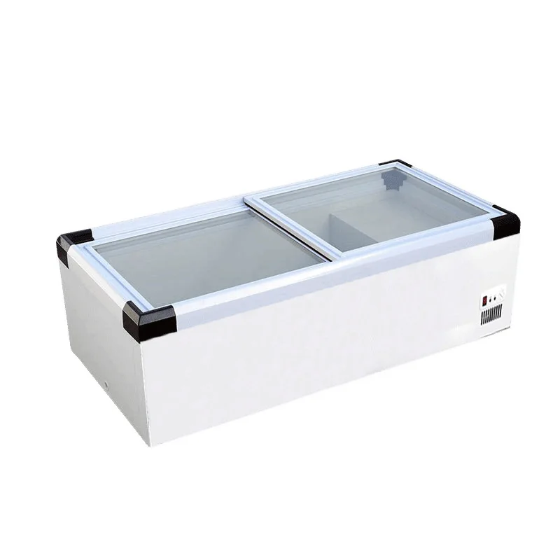 Mobile stall freezer BBQ string countertop fresh-keeping tricycle freezer with LED light
Mobile stall freezer BBQ string countertop fresh-keeping tricycle freezer with LED light