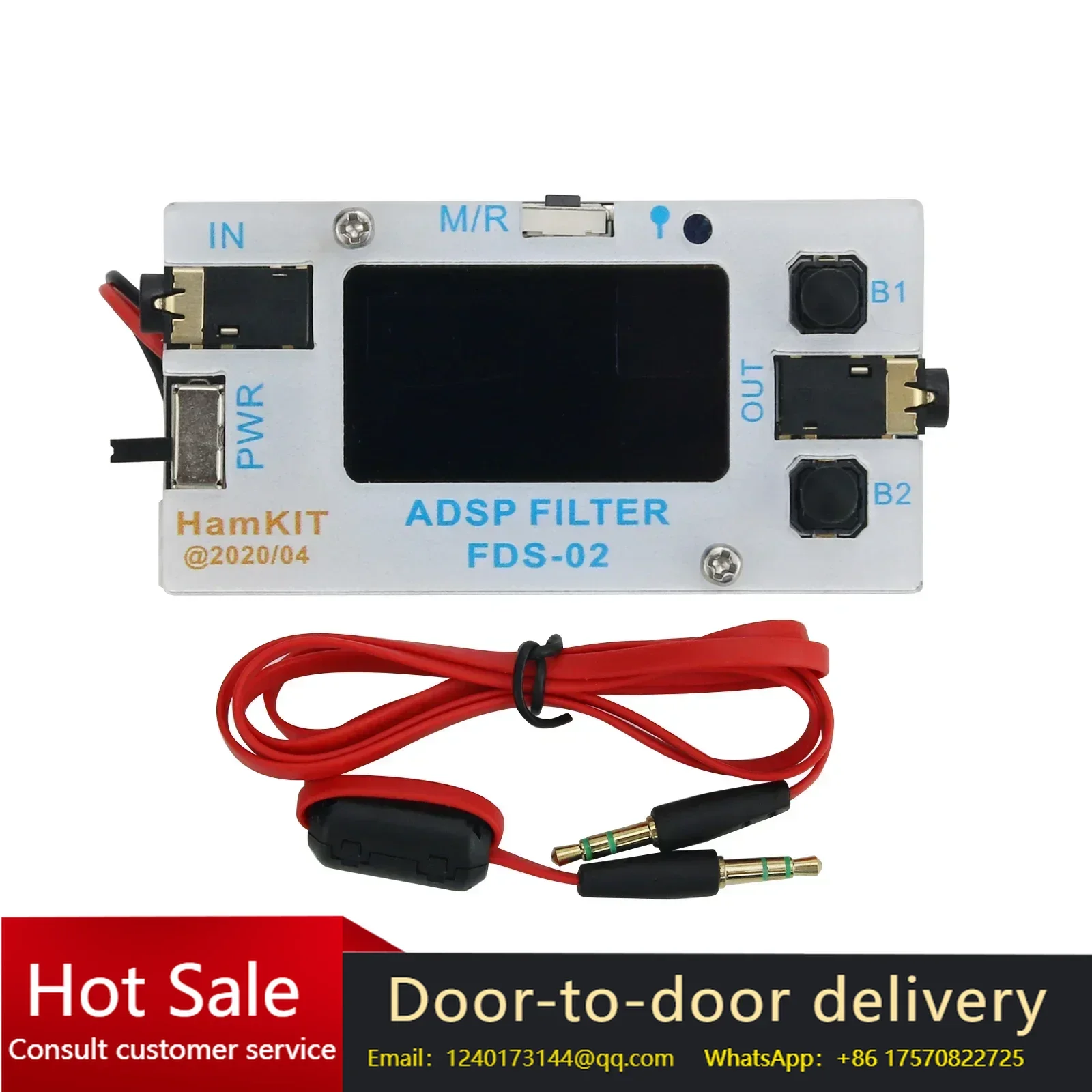 FADS-02 ADSP Filter Digital Filter DSP Audio Filter for SSB CW Ham Radio YAESU FT-817 857 897
FADS-02 ADSP Filter Digital Filter DSP Audio Filter for SSB CW Ham Radio YAESU FT-817 857 897