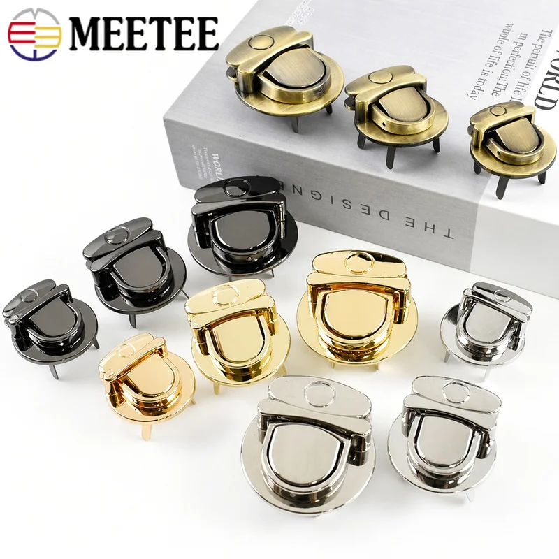 2/4Pcs Metal Buckles Bag Twist Turn Lock Snap Hook Women's Handbag Locks Clasp Leather Craft Decor Buckle Hardware Accessories
2/4Pcs Metal Buckles Bag Twist Turn Lock Snap Hook Women's Handbag Locks Clasp Leather Craft Decor Buckle Hardware Accessories