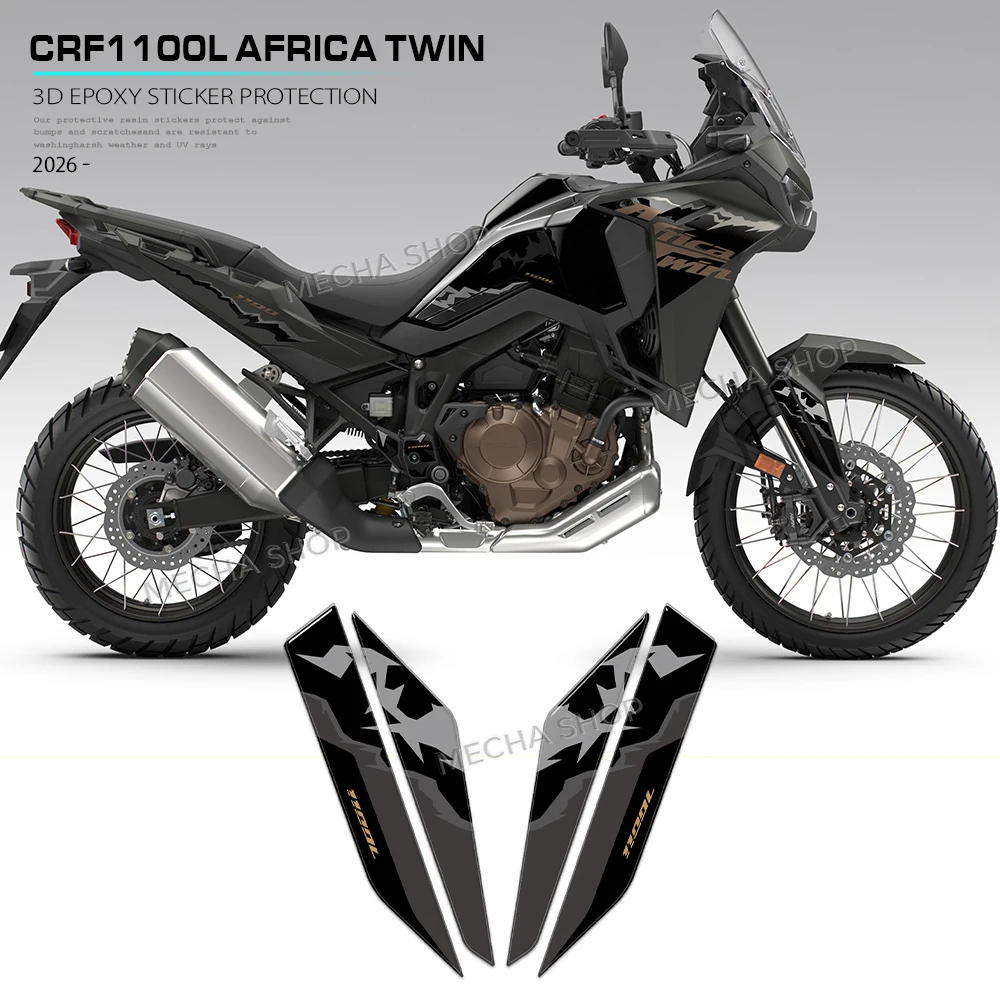 3D Epoxy Resin Sticker Protection Kit Side Fender Decals Waterproof For CRF1100L Africa Twin CRF 1100 L 2026
3D Epoxy Resin Sticker Protection Kit Side Fender Decals Waterproof For CRF1100L Africa Twin CRF 1100 L 2026