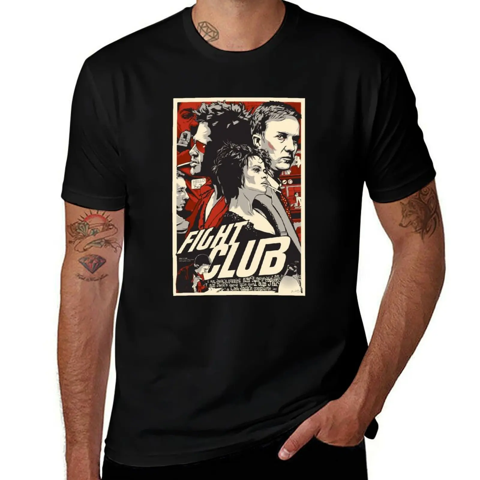 Fight Club T-Shirt oversize t-shirts man street wear Clothing clothes tshirts for men
Fight Club T-Shirt oversize t-shirts man street wear Clothing clothes tshirts for men