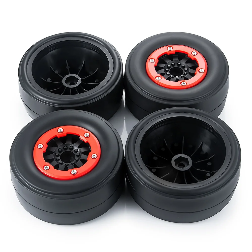 Rubber Tire With Plastic Wheel Hub Remote Control Tire Wheel 1/10 Remote Control Wheel for 1/10 No-prep Drag Racing RC Car Parts
Rubber Tire With Plastic Wheel Hub Remote Control Tire Wheel 1/10 Remote Control Wheel for 1/10 No-prep Drag Racing RC Car Parts