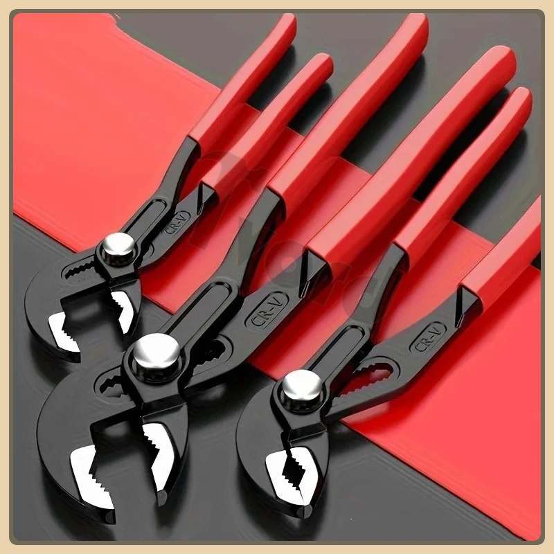 7/10/12 Inch Water Pump Pliers Quick-Release Plumbing Pliers Pipe Wrench Adjustable Water Pipe Clamp Pliers Household Hand Tools
7/10/12 Inch Water Pump Pliers Quick-Release Plumbing Pliers Pipe Wrench Adjustable Water Pipe Clamp Pliers Household Hand Tools