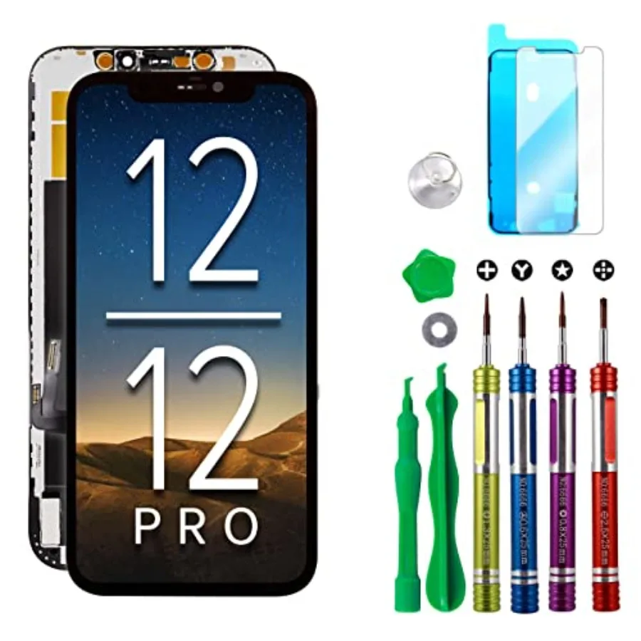 Замена ЖК-экрана для iPhone 12 A2172 A2402 A2404 iPhone 12 Pro (A2341 A2406 A2408 A2407) 6,1-дюймовый сенсорный дисплей с дигитайзером
Замена ЖК-экрана для iPhone 12 A2172 A2402 A2404 iPhone 12 Pro (A2341 A2406 A2408 A2407) 6,1-дюймовый сенсорный дисплей с дигитайзером