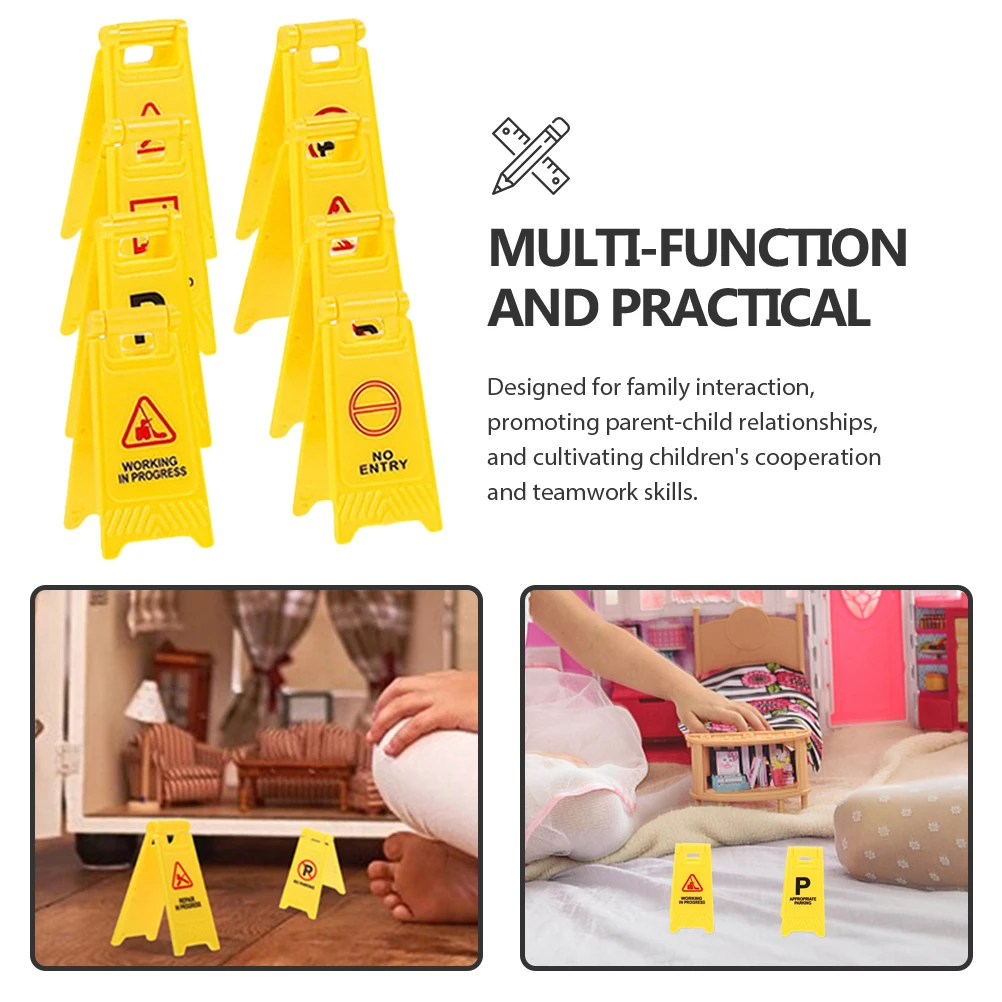 8 Pcs Kids Toys Lightweight Compact Size Practical Decorative Plastic Material Simulation Traffic Barricade Models
8 Pcs Kids Toys Lightweight Compact Size Practical Decorative Plastic Material Simulation Traffic Barricade Models