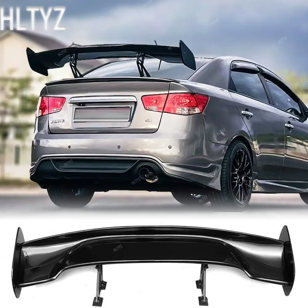 For 2009-2016 Kia Forte rear spoiler wing adjustment body kit high-quality ABS material/glossy black GT style car accessories
For 2009-2016 Kia Forte rear spoiler wing adjustment body kit high-quality ABS material/glossy black GT style car accessories