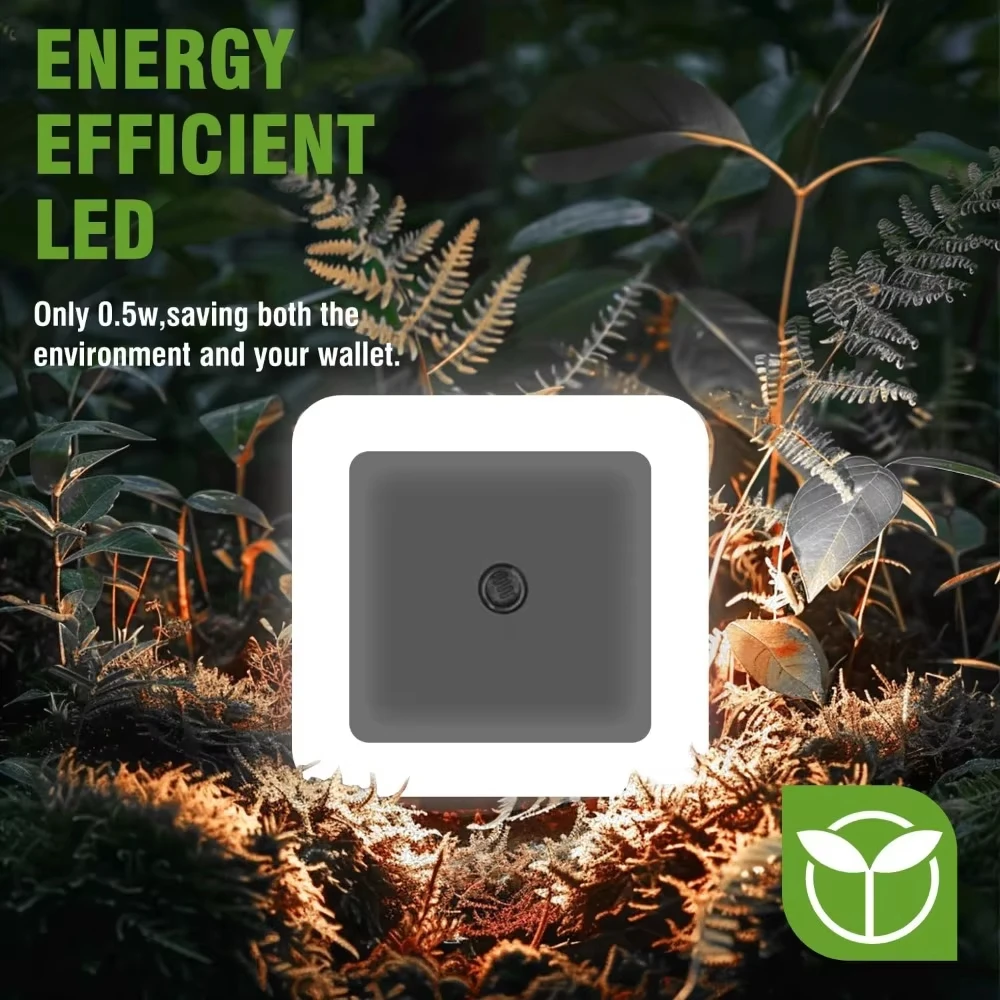 US Wireless Sensor LED Night Light EU Plug Mini Square Night Lights For Baby Children Living Room Bedroom Corridor Lighting Lamp
US Wireless Sensor LED Night Light EU Plug Mini Square Night Lights For Baby Children Living Room Bedroom Corridor Lighting Lamp