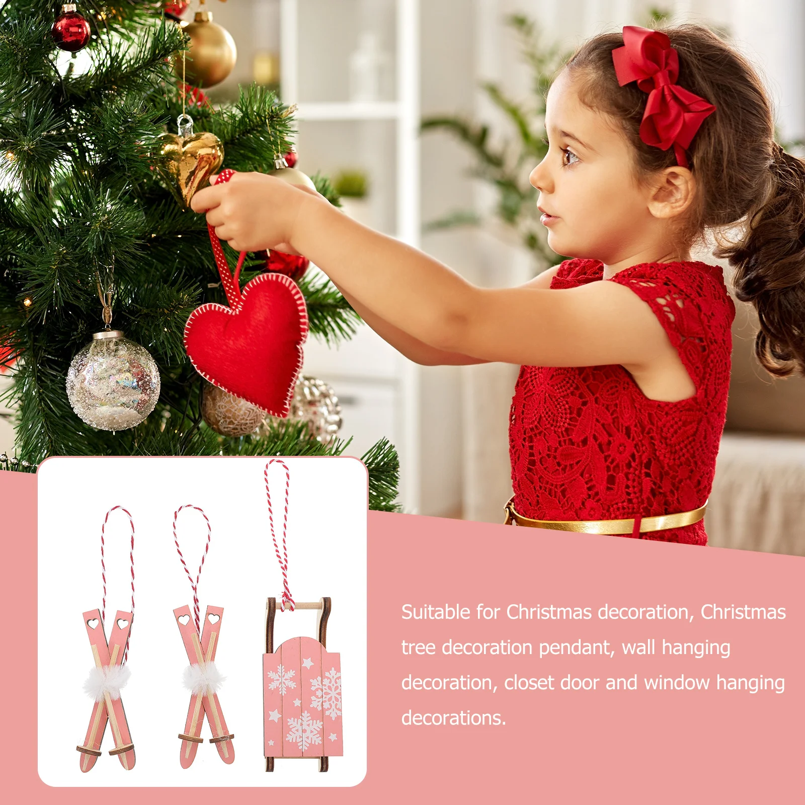 3Pcs Lightweight Wooden Sleigh Decors Christmas Tree Pendant Xmas Tree Sleigh Charms Wooden Decors Xmas Pendants
3Pcs Lightweight Wooden Sleigh Decors Christmas Tree Pendant Xmas Tree Sleigh Charms Wooden Decors Xmas Pendants