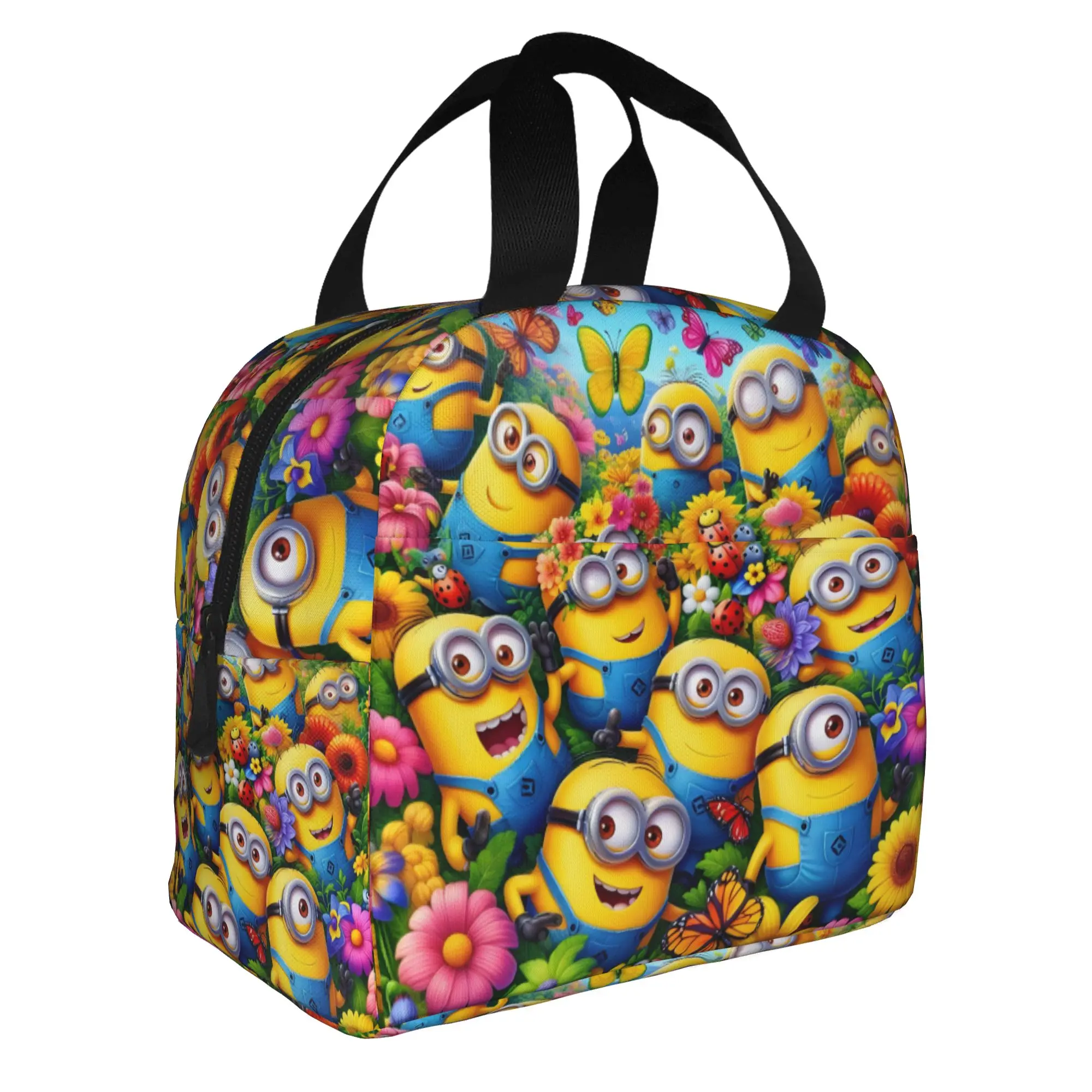 Custom Kawaii Butterfly Yellow Portable Lunch Boxes Leakproof Animation Thermal Cooler Food Insulated Lunch Bag Office Work
Custom Kawaii Butterfly Yellow Portable Lunch Boxes Leakproof Animation Thermal Cooler Food Insulated Lunch Bag Office Work