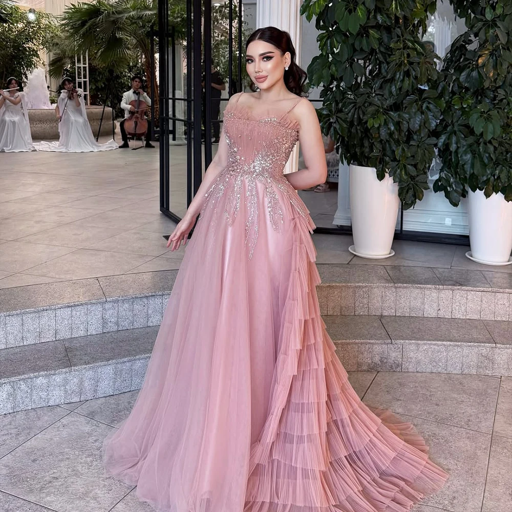 New Wedding Dresses Halter Sleeveless Fairy Women Dress with Beading Sequined A-Line Sweep Train Beach Bridal Gowns Customized
New Wedding Dresses Halter Sleeveless Fairy Women Dress with Beading Sequined A-Line Sweep Train Beach Bridal Gowns Customized