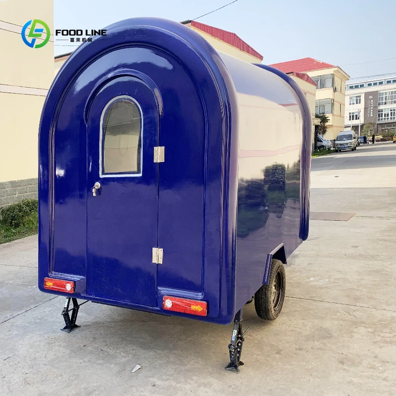 Food Truck Trailer with Full Kitchen Equipment Round Food Trailer Mini Food Trailer
Food Truck Trailer with Full Kitchen Equipment Round Food Trailer Mini Food Trailer