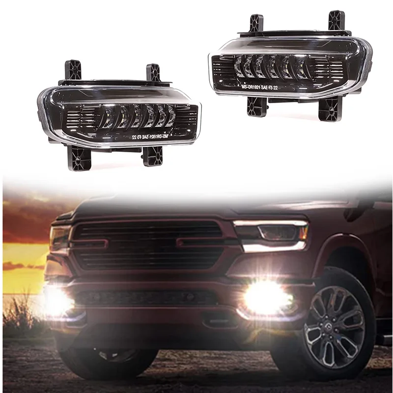 LED Fog lights Assembly For Dodge Ram 1500 2019-2021 Replacement Assembly Kit Black
LED Fog lights Assembly For Dodge Ram 1500 2019-2021 Replacement Assembly Kit Black